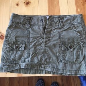 American eagle cargo skirt